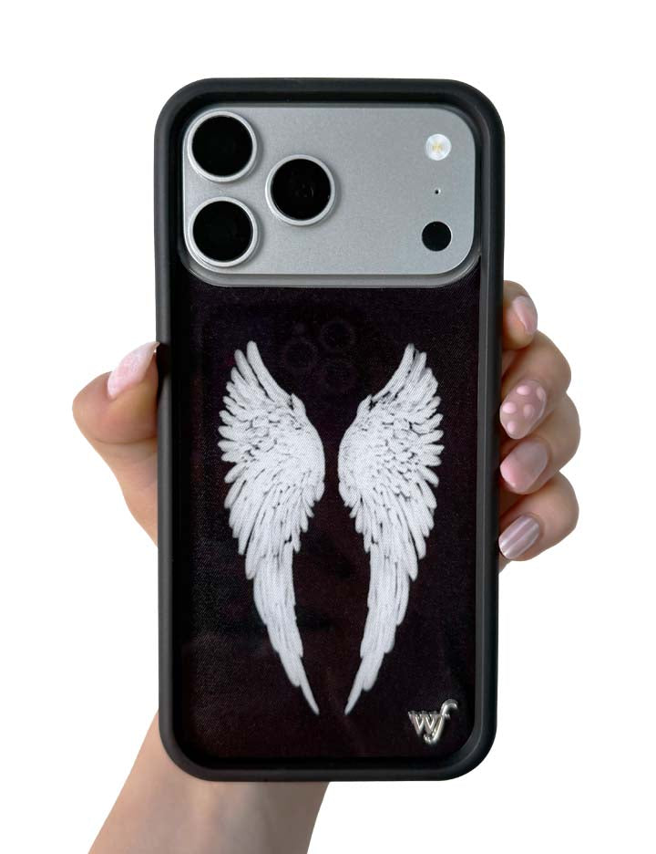 Angel Baby | Black iPhone Case