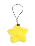 Fluffy Star Charm | Yellow