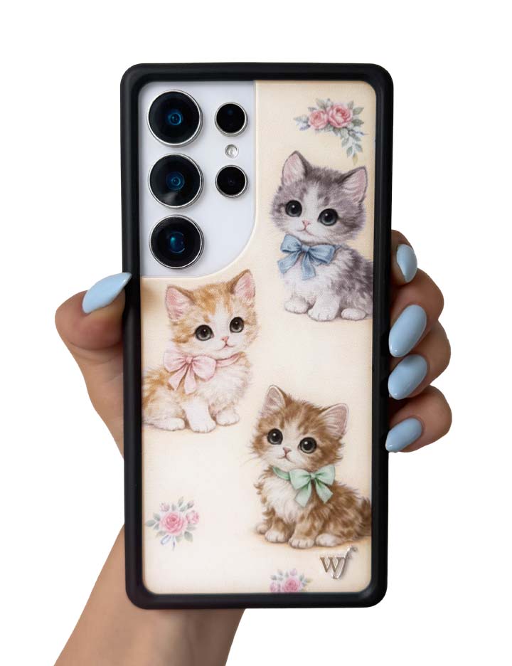 Vintage Kittens Samsung Galaxy Case