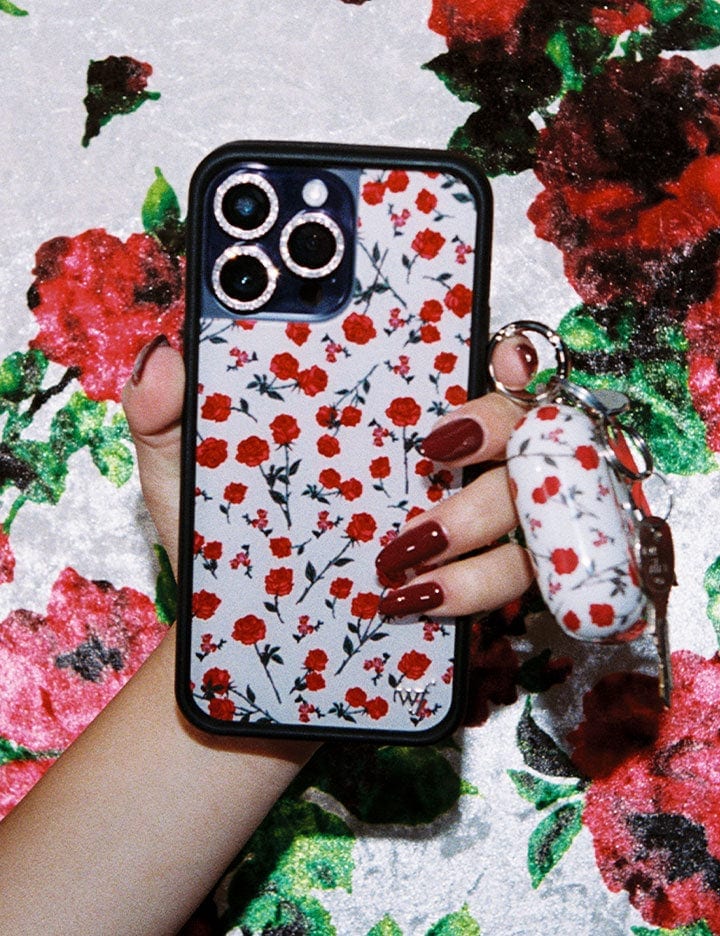 Red Roses AirPods