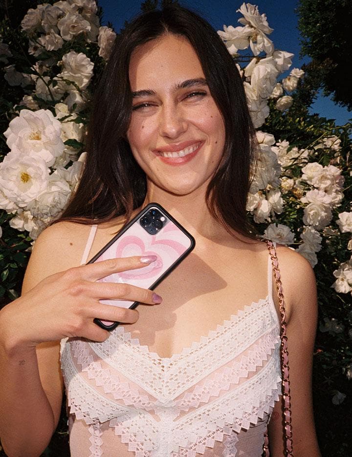 Latte Love | Rose iPhone Case
