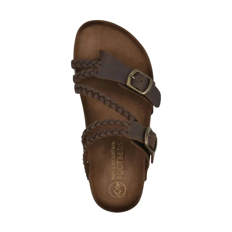 White Mountain Footbeds Sandal - Haziest