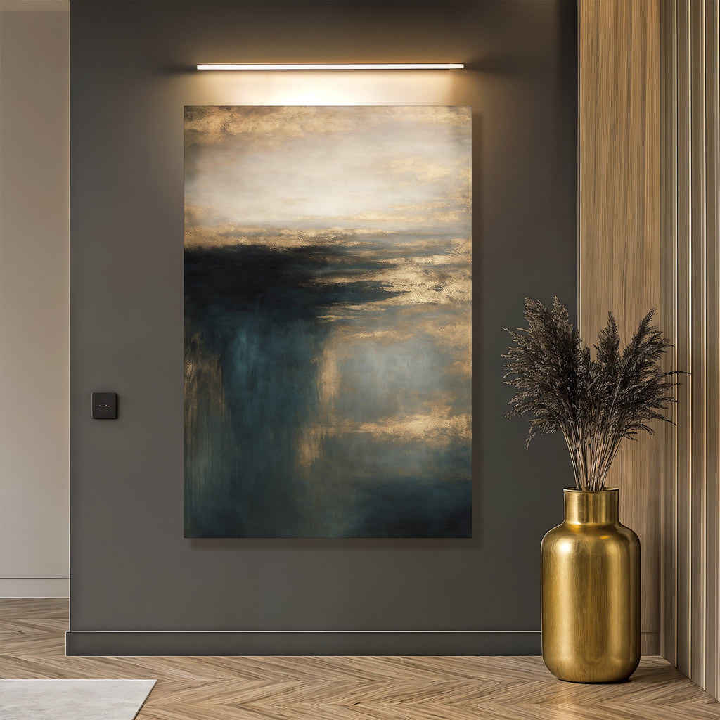 Arte de pared Resplandor de paisaje nuboso
