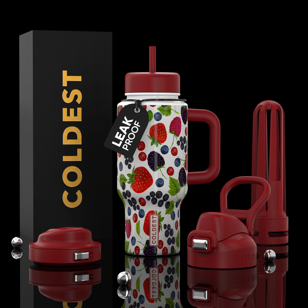 Botella térmica COLDEST Limitless de 24 oz