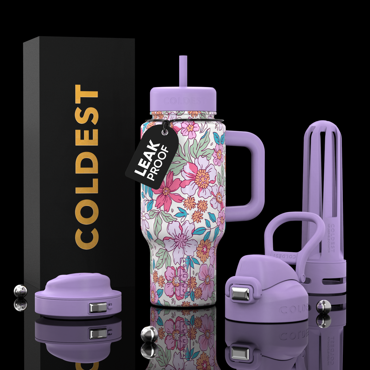Botella térmica COLDEST Limitless de 24 oz