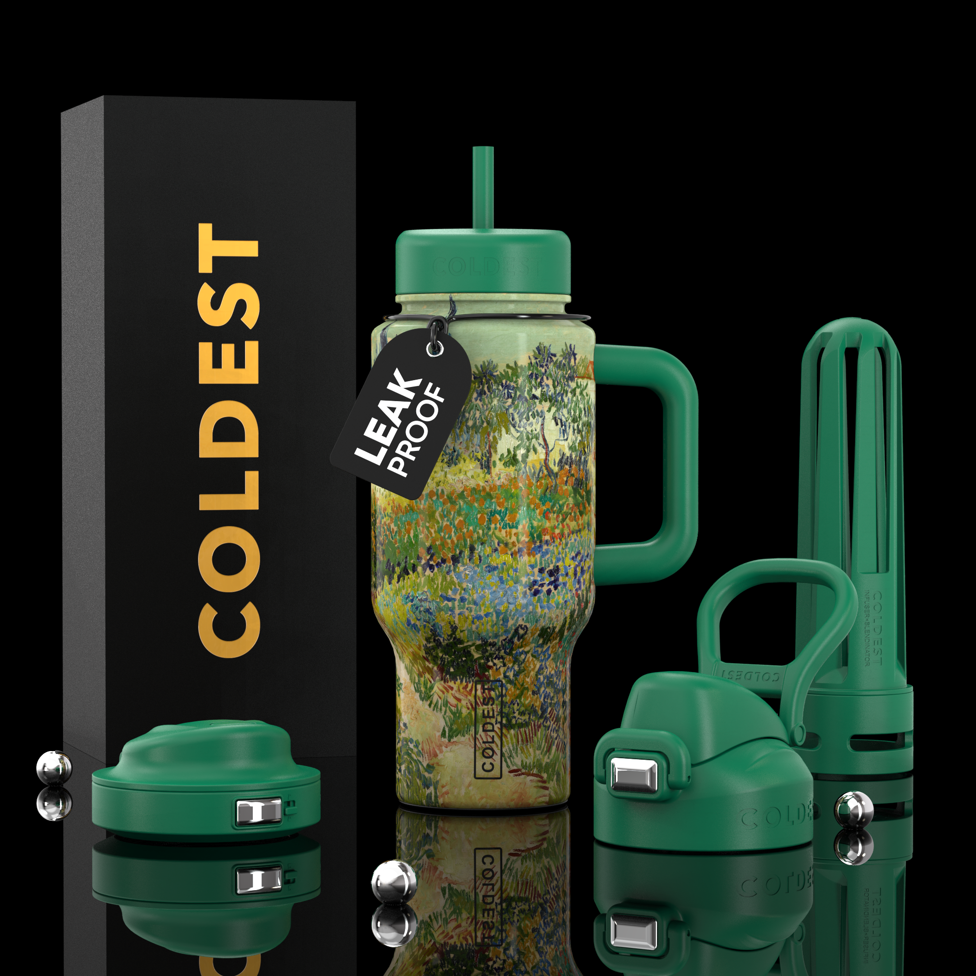 Botella térmica COLDEST Limitless de 24 oz