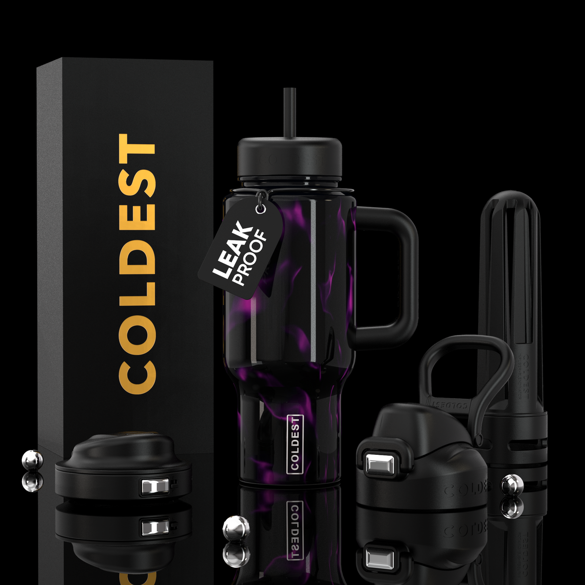Botella térmica COLDEST Limitless de 24 oz