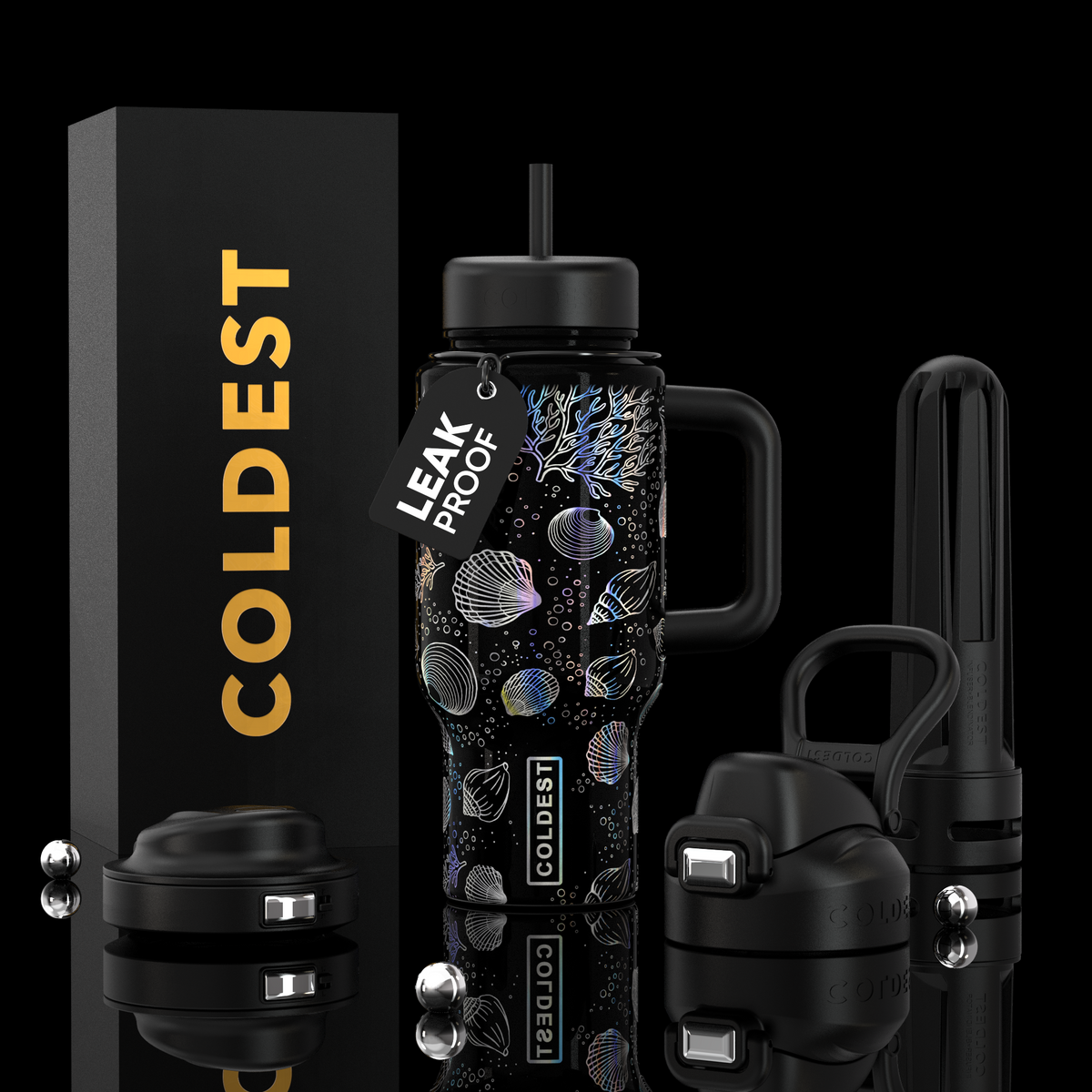 Botella térmica COLDEST Limitless de 24 oz