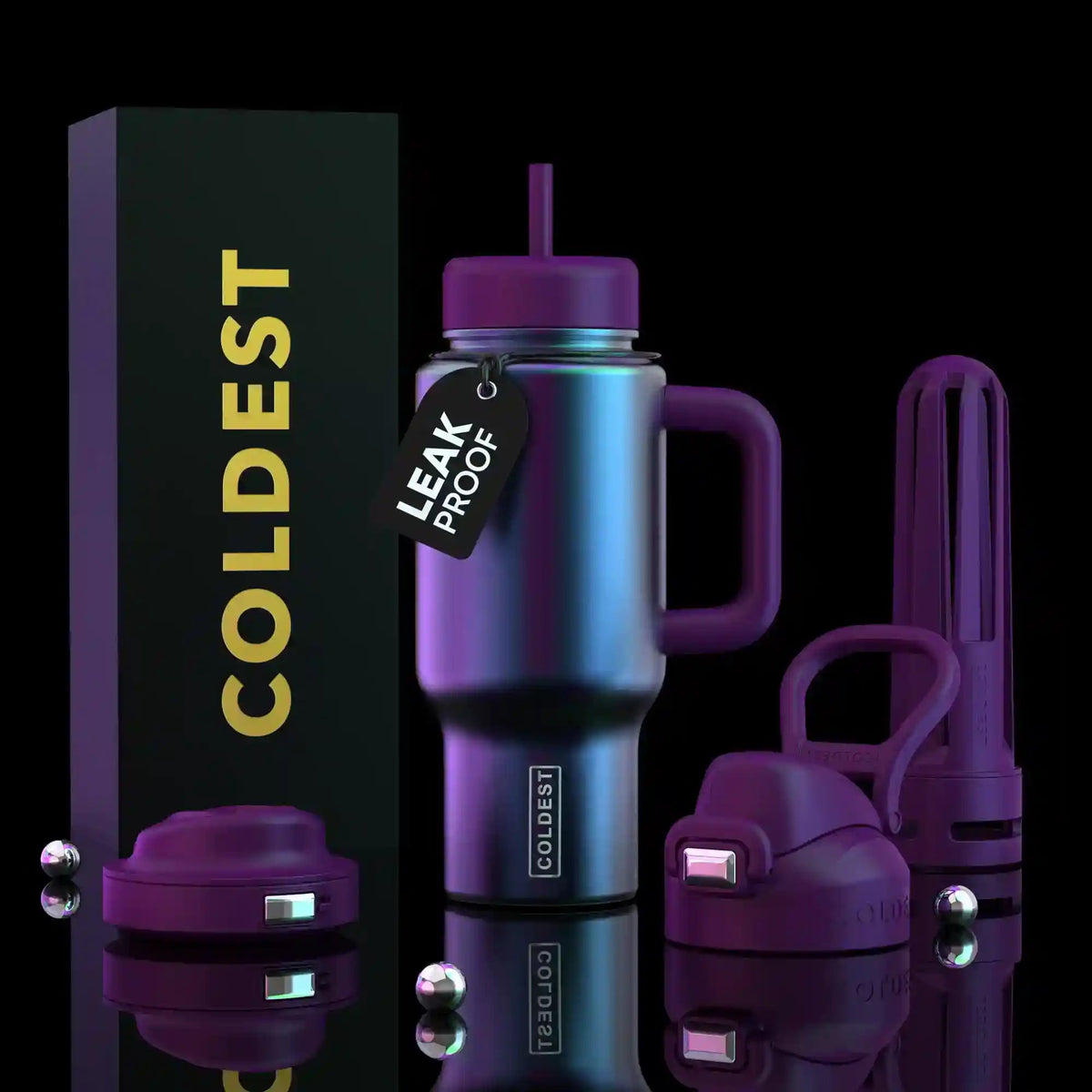 Botella térmica COLDEST Limitless de 24 oz