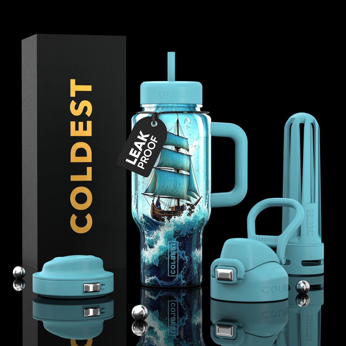 Botella térmica COLDEST Limitless de 24 oz