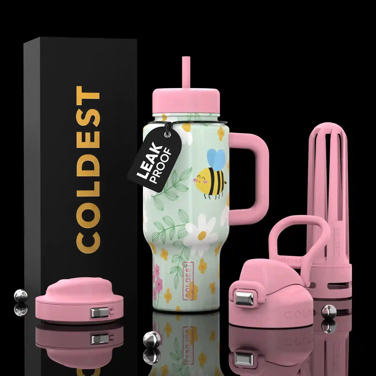 Botella térmica COLDEST Limitless de 24 oz