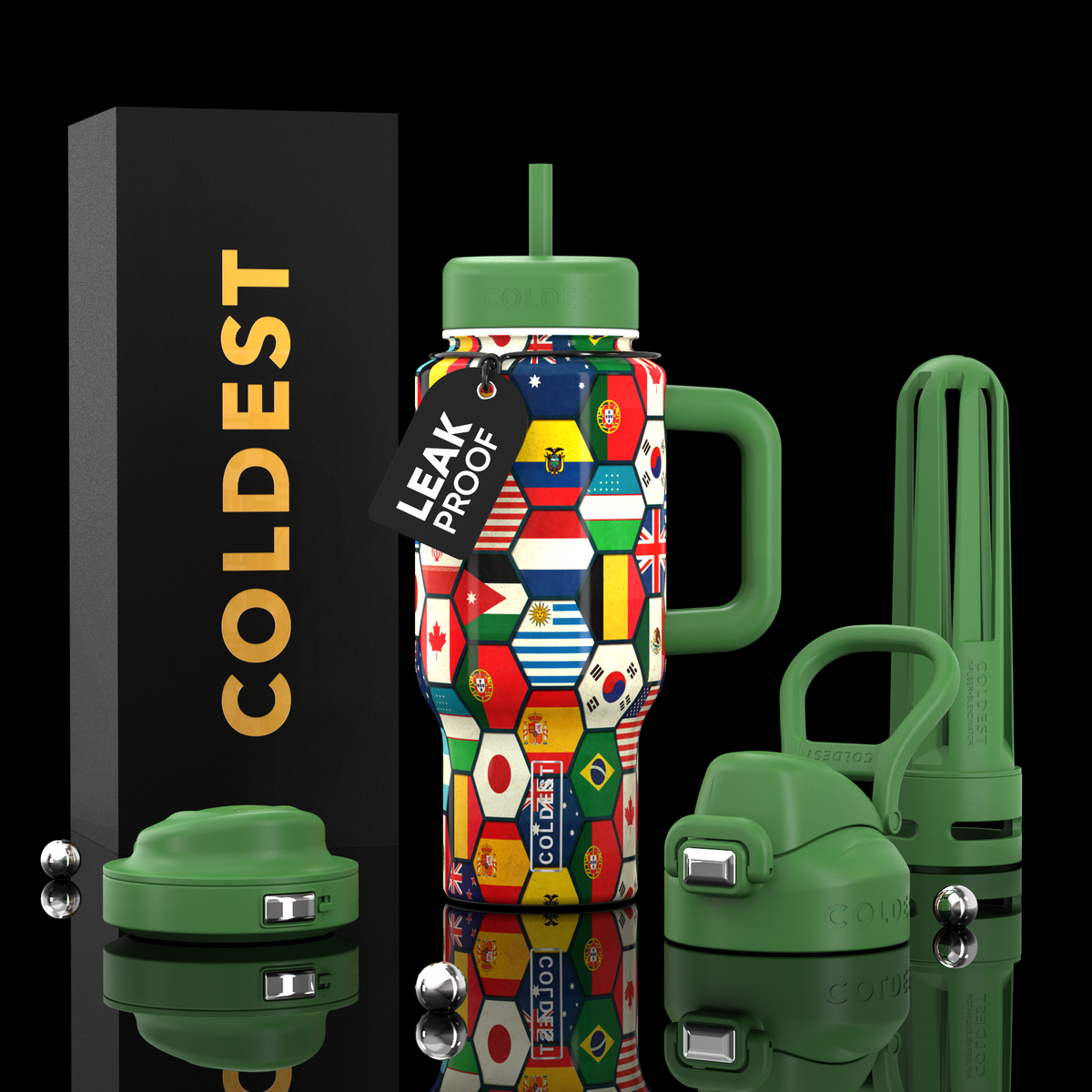 Botella térmica COLDEST Limitless de 24 oz