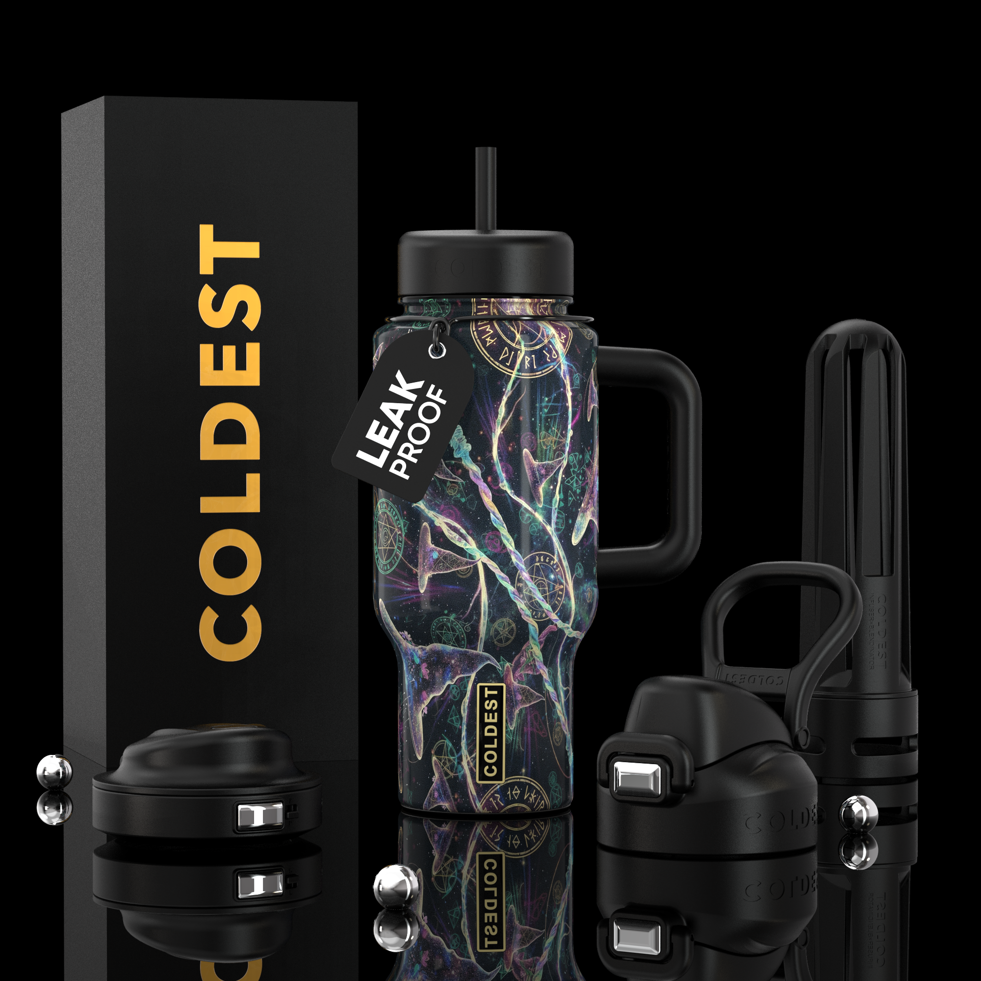 Botella térmica COLDEST Limitless de 24 oz