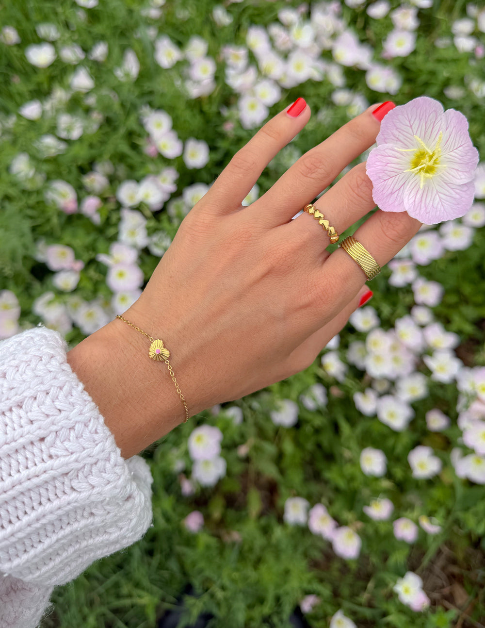 Pulsera de eslabones Pure in Heart