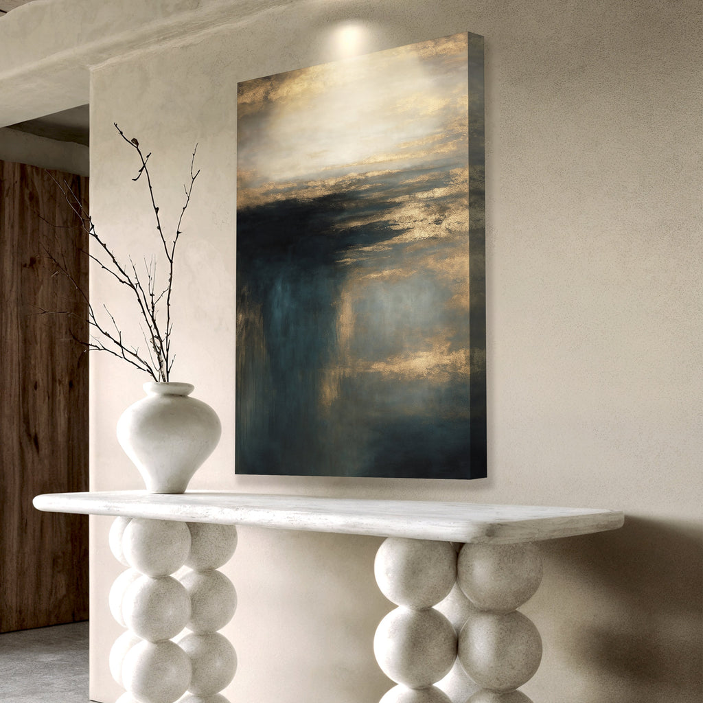 Arte de pared Resplandor de paisaje nuboso