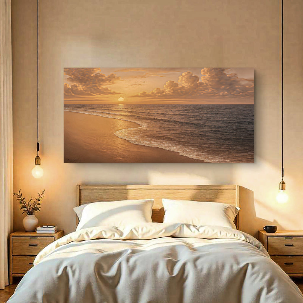 Arte de pared de la costa playera VIII
