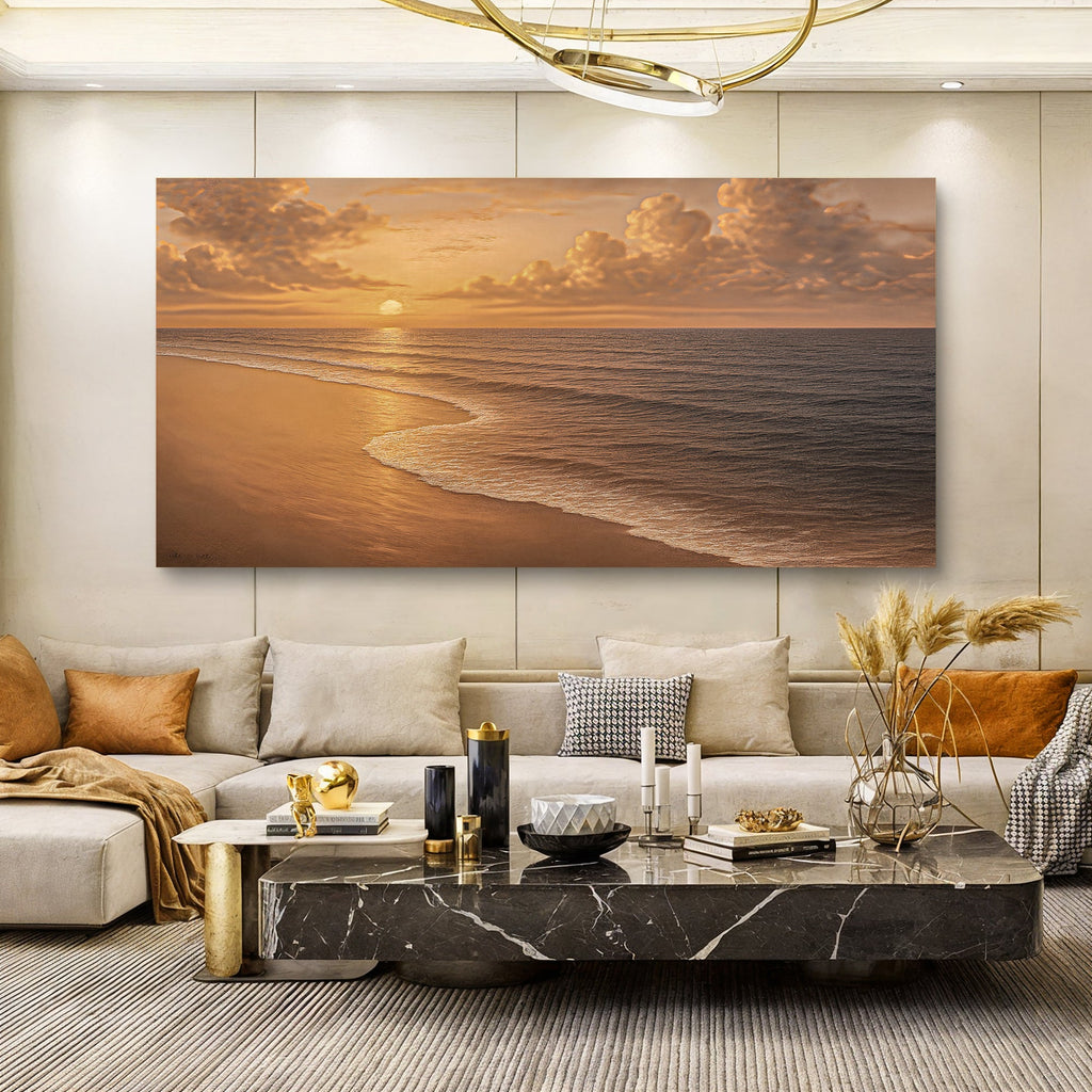 Arte de pared de la costa playera VIII
