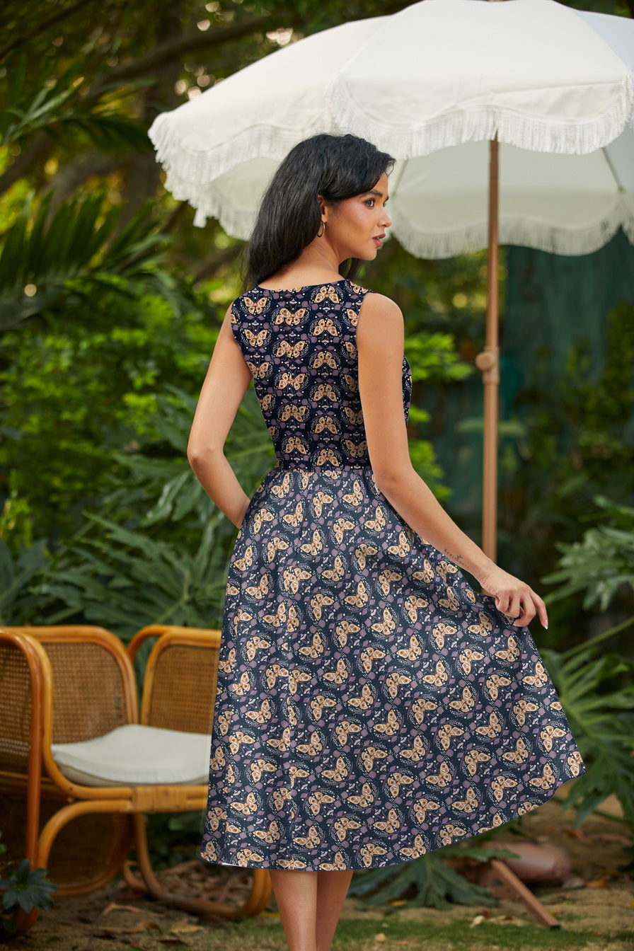 Vestido Midi Moth