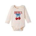 American Cherry Bamboo Baby Onesie