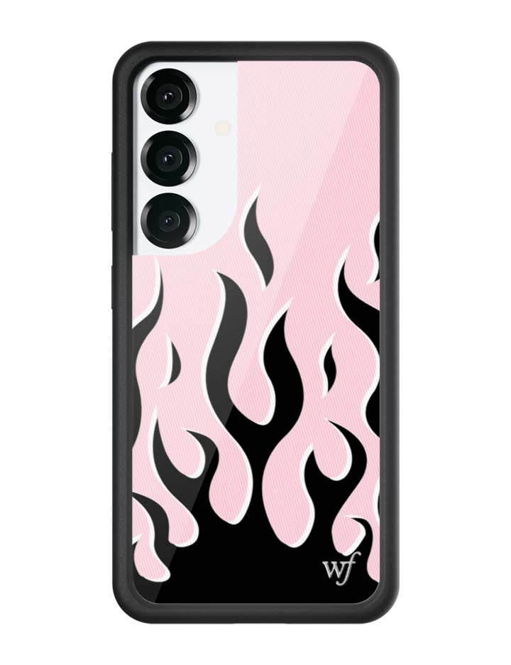 Llamas | Funda para Samsung Galaxy Rosa y Negra