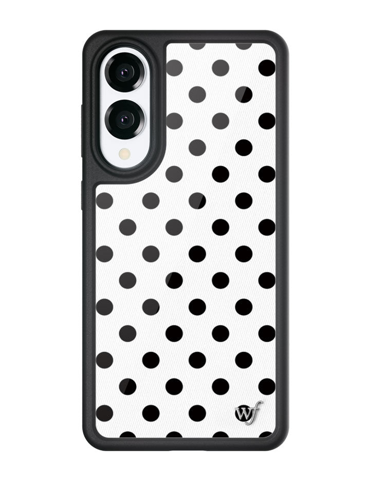 Lunares | Funda Samsung Galaxy Blanca y Negra