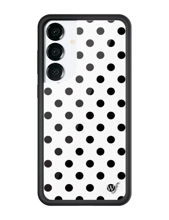 Lunares | Funda Samsung Galaxy Blanca y Negra