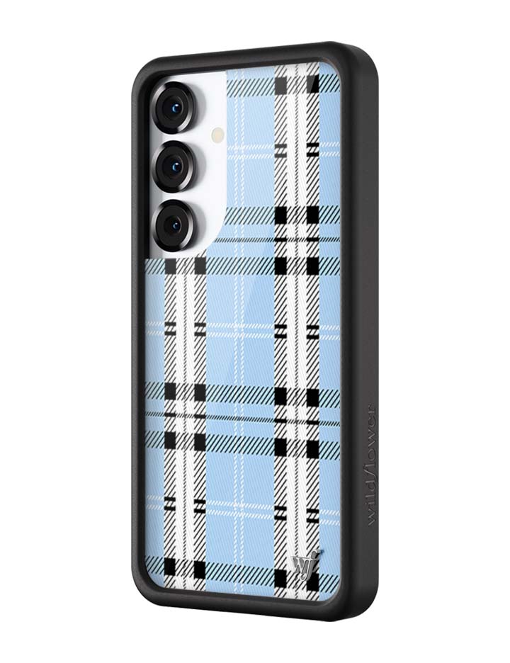 Plaid | Blue Samsung Galaxy Case