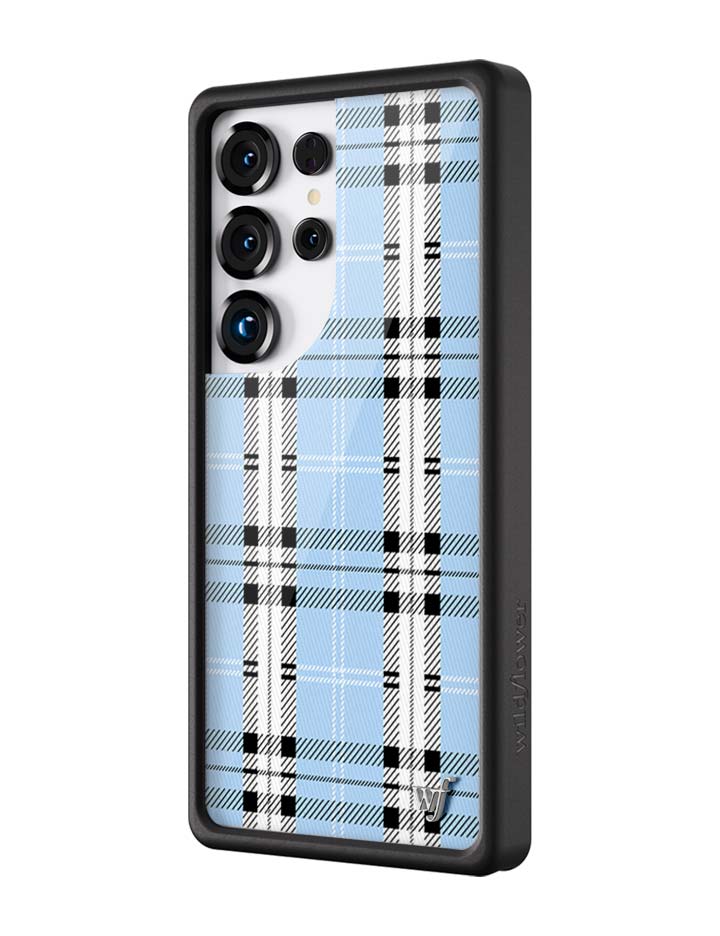 Plaid | Blue Samsung Galaxy Case