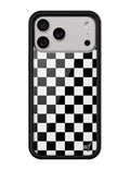 Checkers | Black iPhone Case