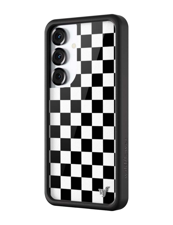 Checkers | Black Samsung Galaxy Case