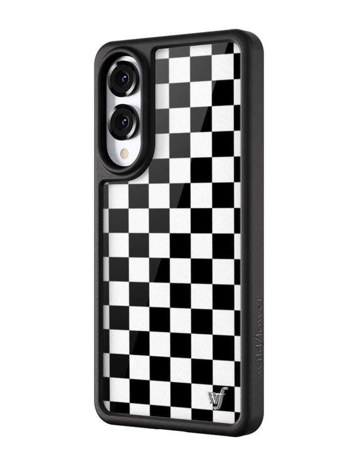 Checkers | Black Samsung Galaxy Case