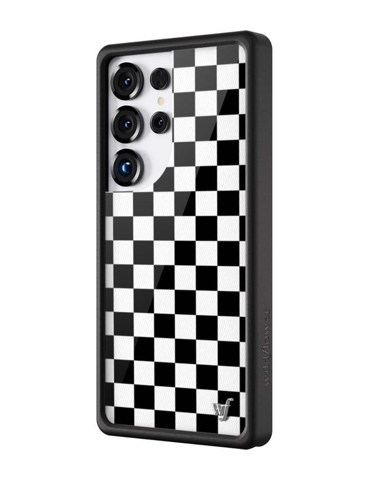 Checkers | Black Samsung Galaxy Case
