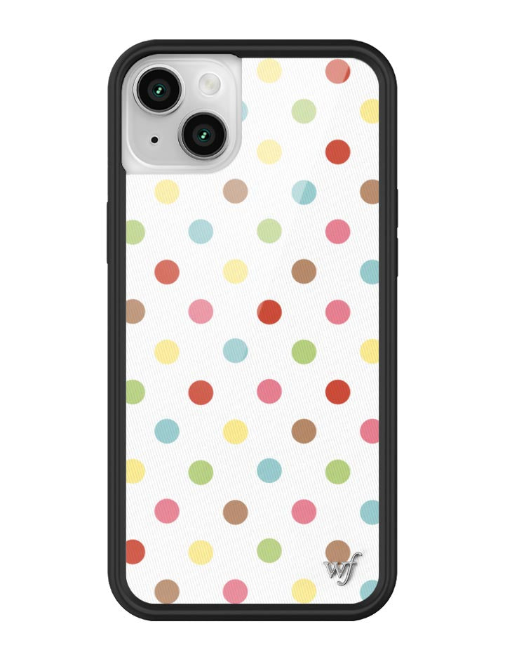 Funda para iPhone de Confeti de Puntos Polka
