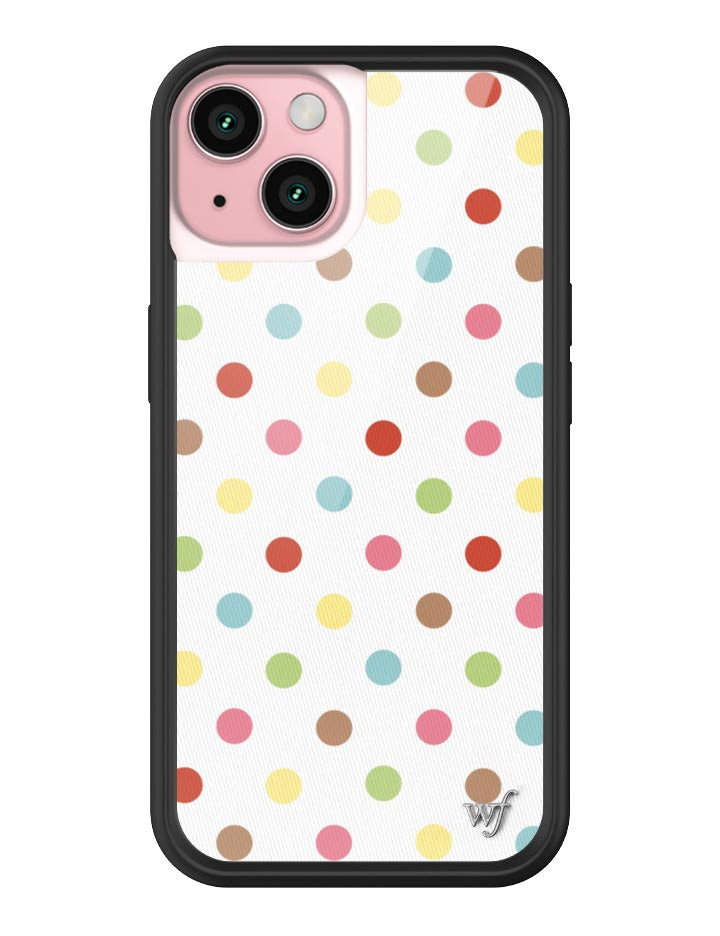Funda para iPhone de Confeti de Puntos Polka