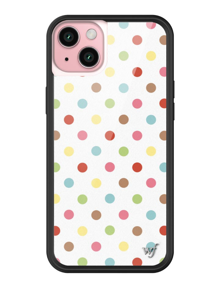Funda para iPhone de Confeti de Puntos Polka