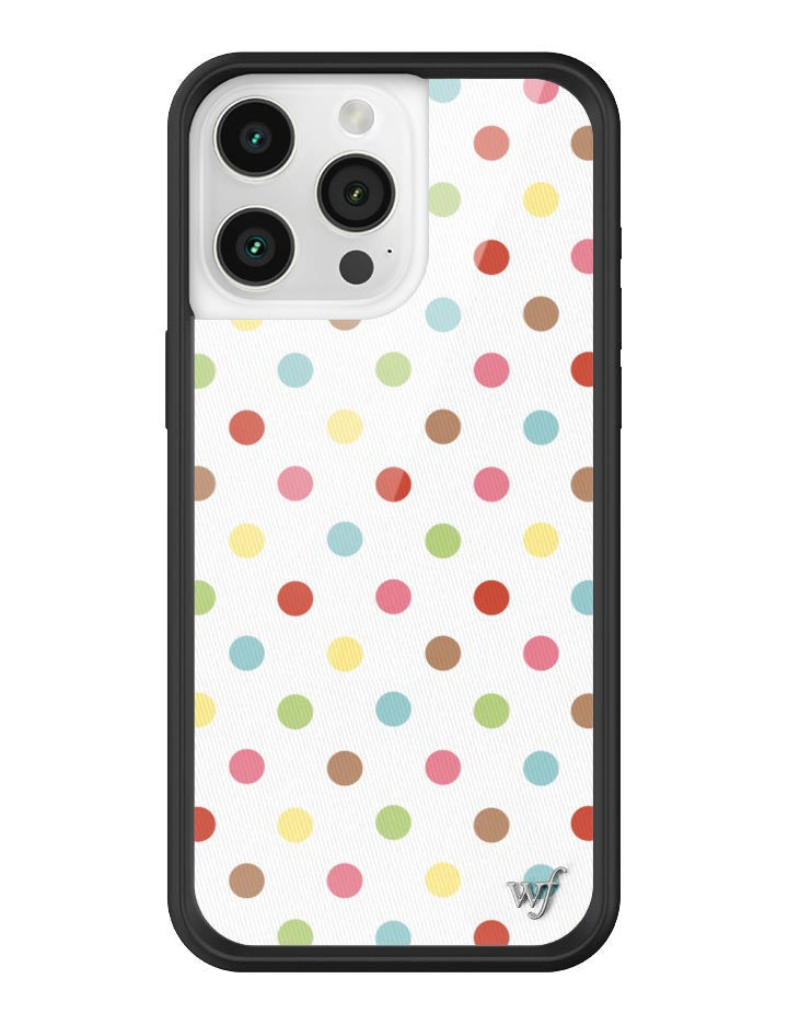 Funda para iPhone de Confeti de Puntos Polka
