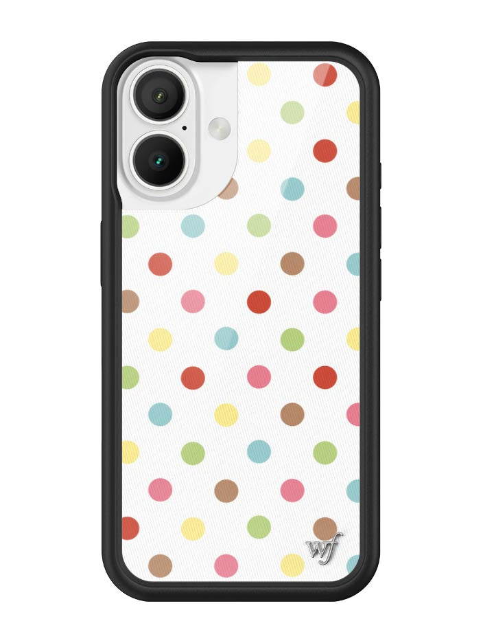 Funda para iPhone de Confeti de Puntos Polka