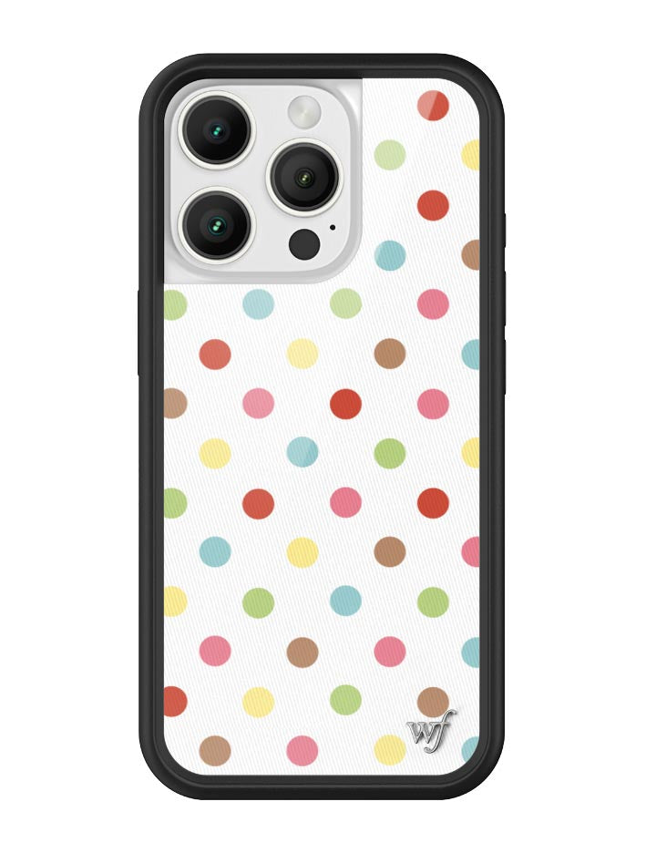 Funda para iPhone de Confeti de Puntos Polka