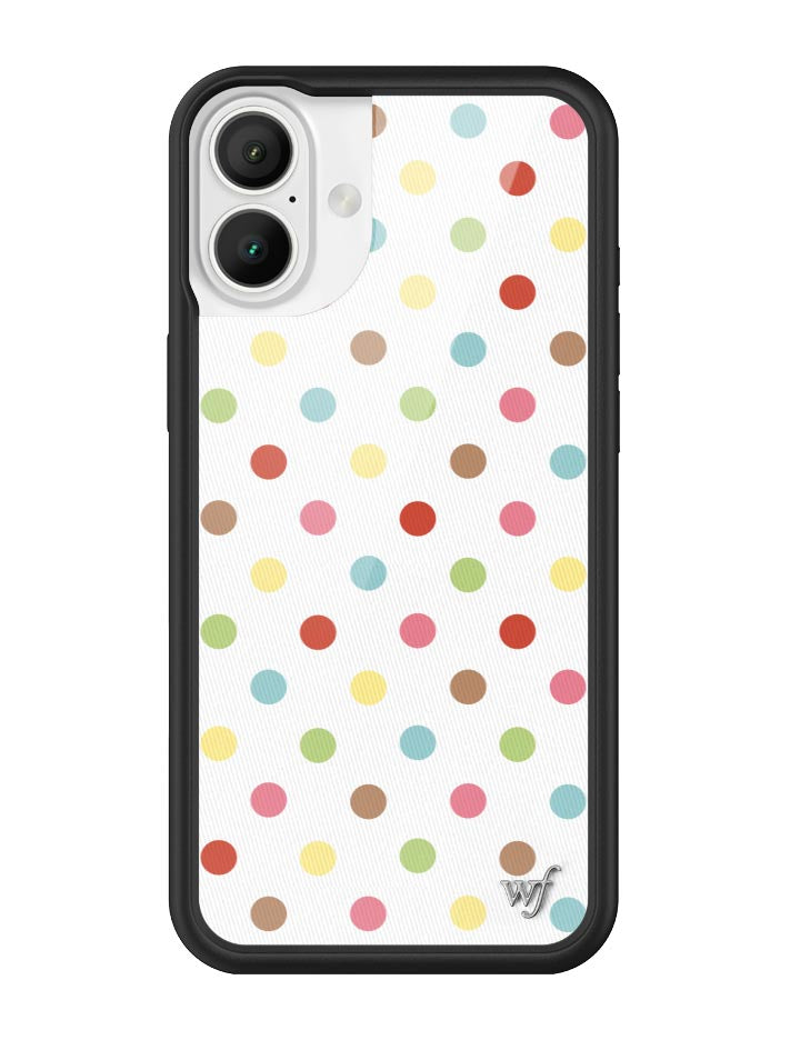 Funda para iPhone de Confeti de Puntos Polka