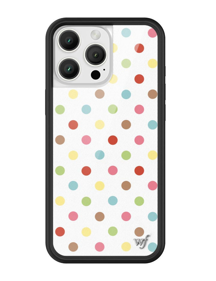 Funda para iPhone de Confeti de Puntos Polka