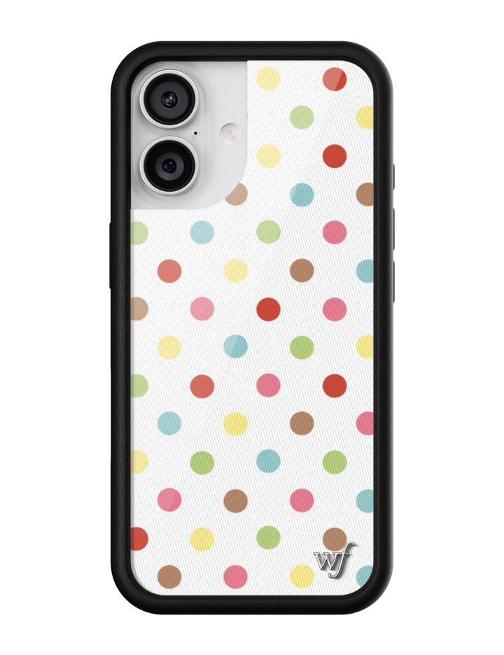 Funda para iPhone de Confeti de Puntos Polka