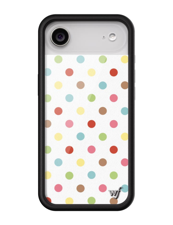 Funda para iPhone de Confeti de Puntos Polka