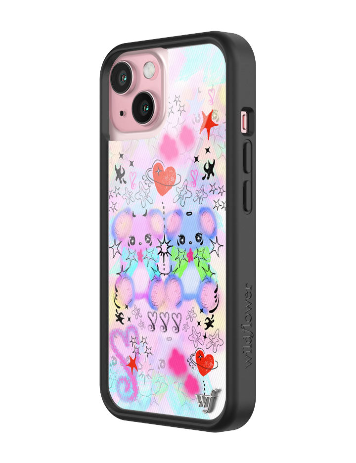 Cotton Candy Teddies iPhone Case