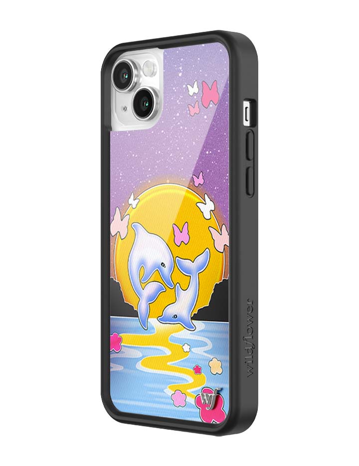 Dolphin Sunset iPhone Case
