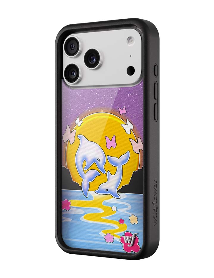 Dolphin Sunset iPhone Case