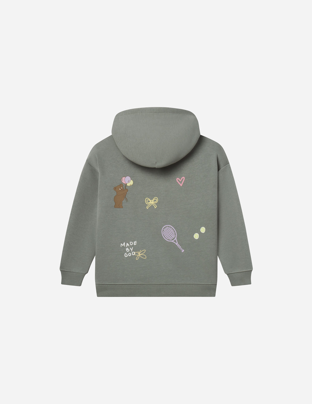 Sudadera con capucha para niños "Dios me creó"