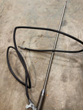 Vintage Radio Antenna with Spring Base and Cable — Open Box