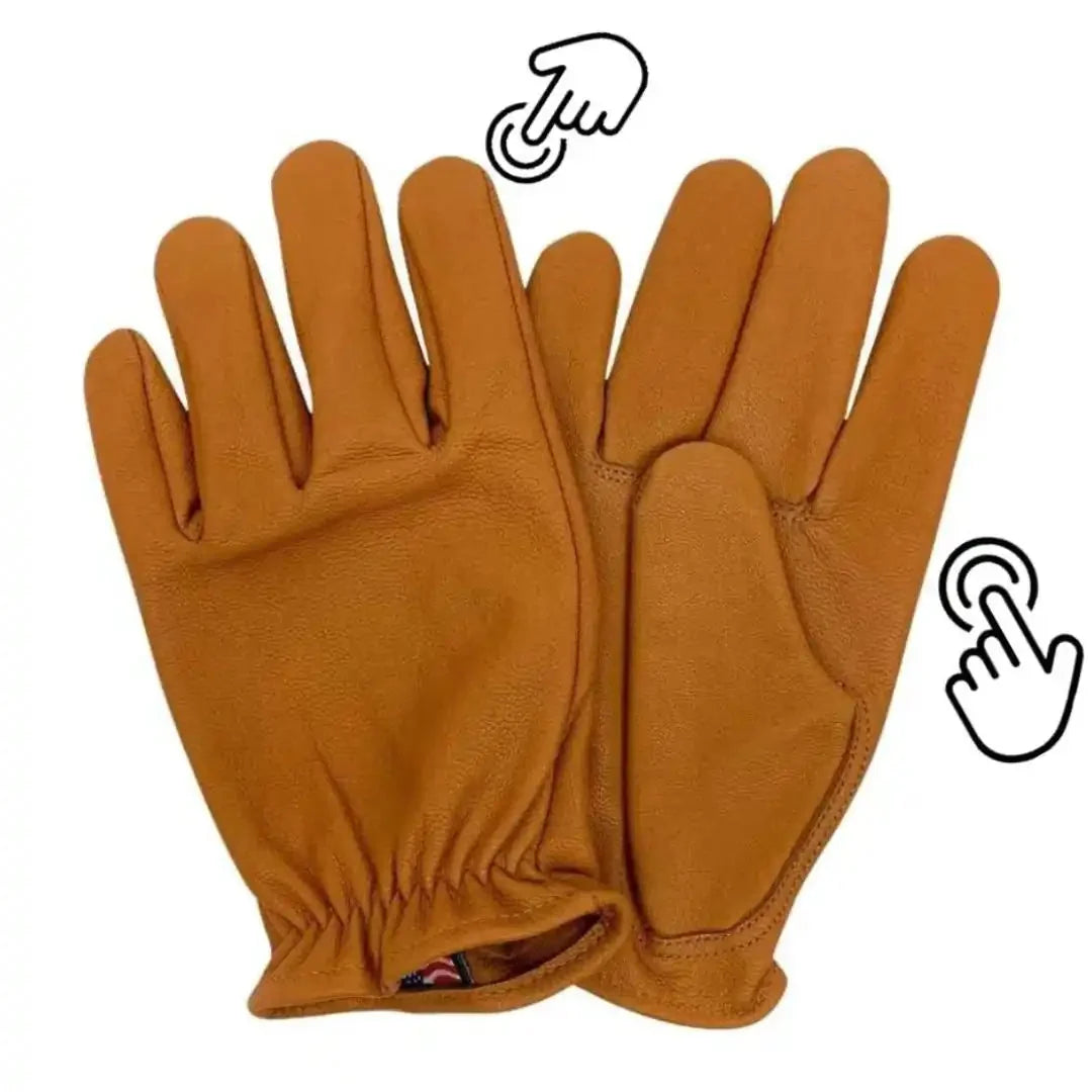 Guantes de piel de cabra Bad Billy Tan