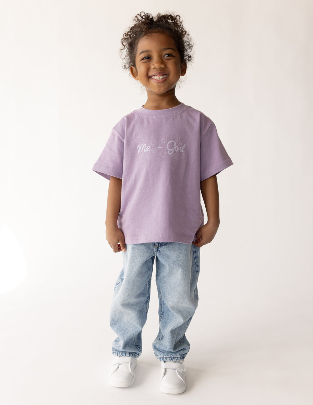 Camiseta infantil "Yo más Dios"