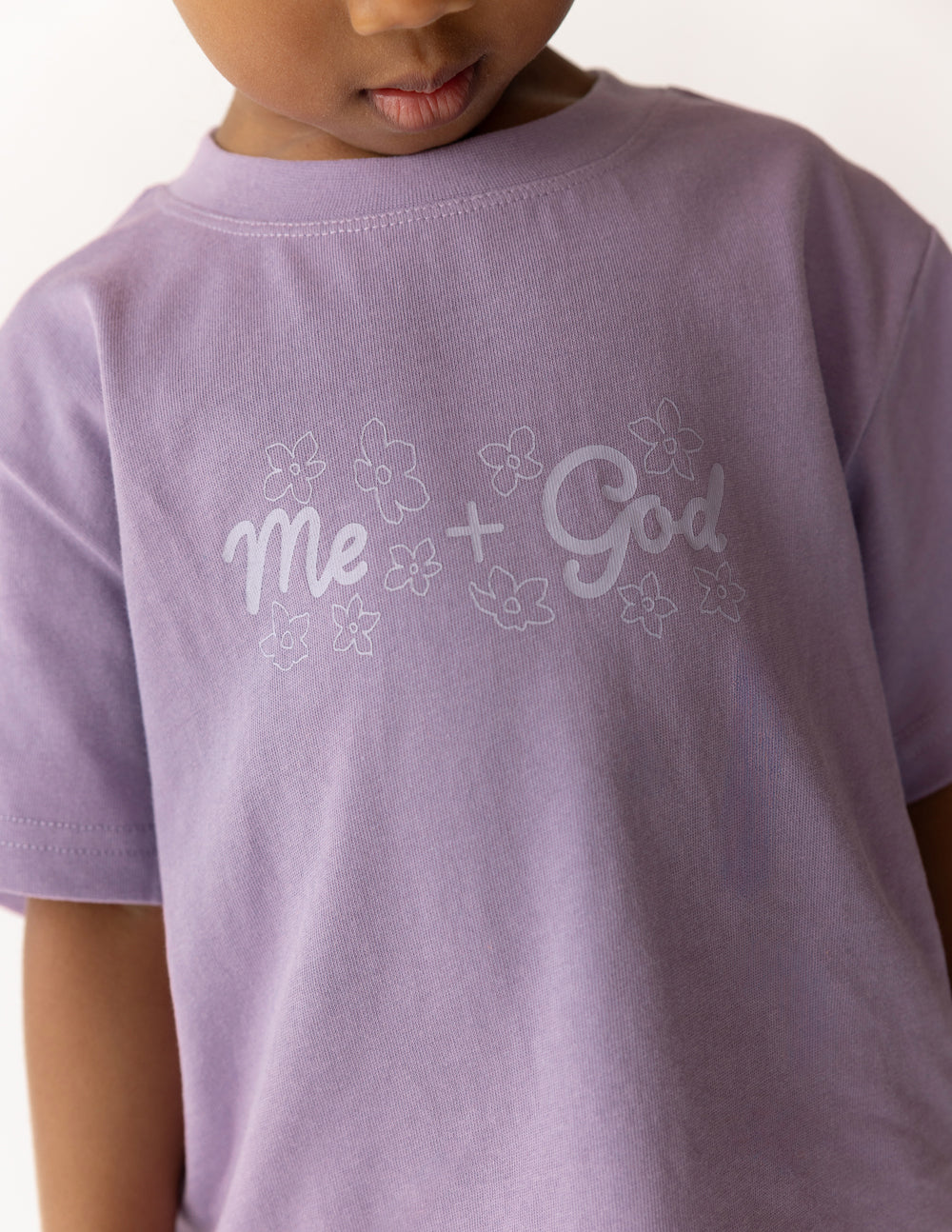 Camiseta infantil "Yo más Dios"